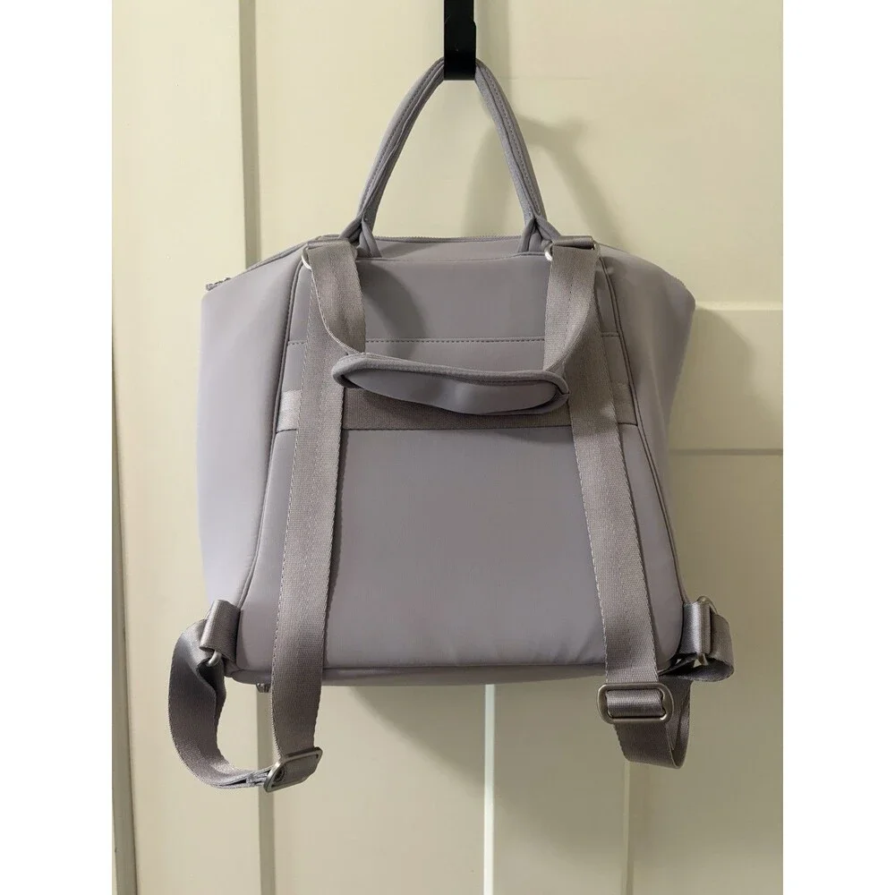 Freshly Picked Seoul Neoprene Diaper Bag Backpack - Mist Lavender Purple
